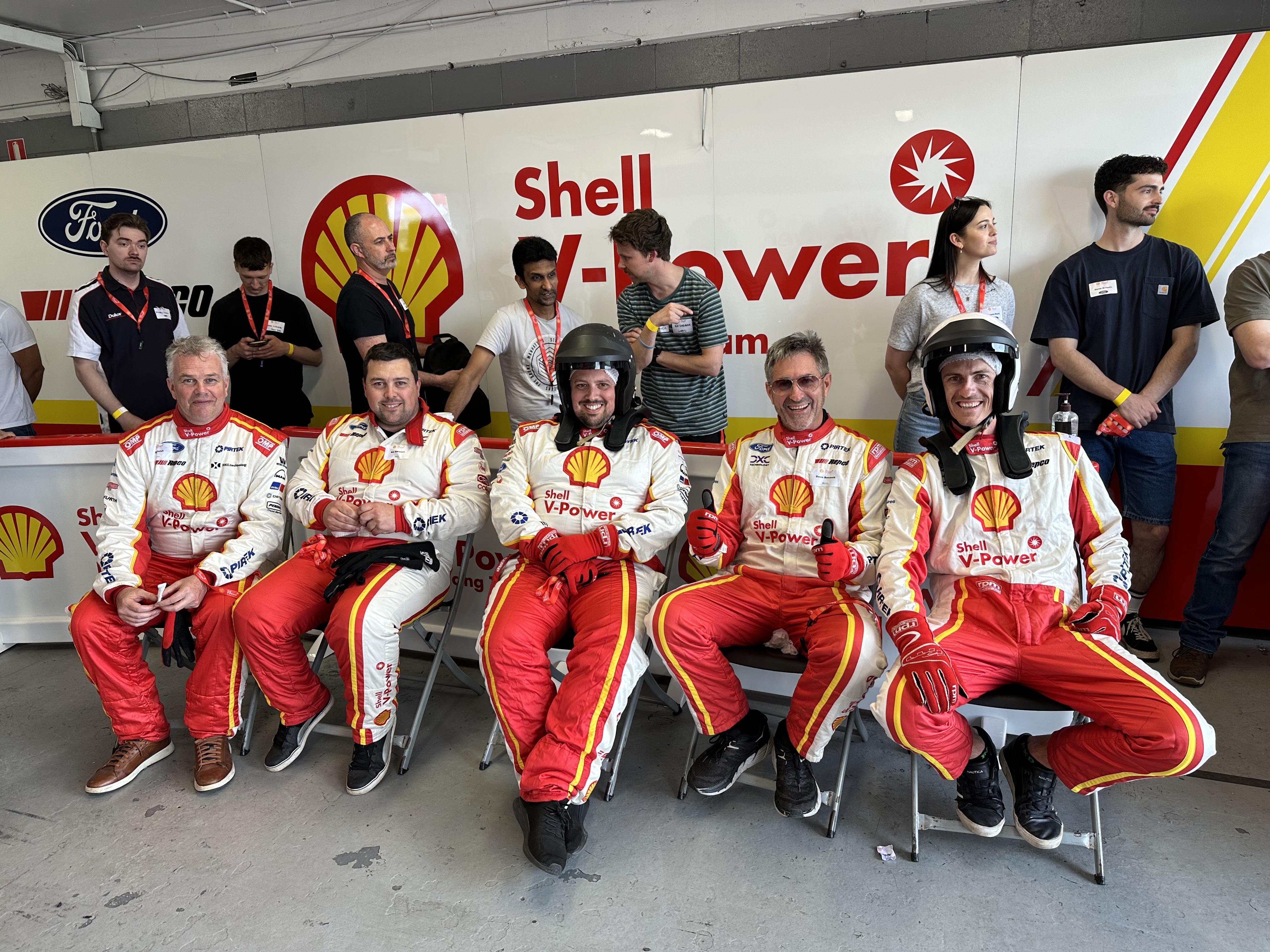 Shell V-Power Racing Team Corporate Ride Day Sandown