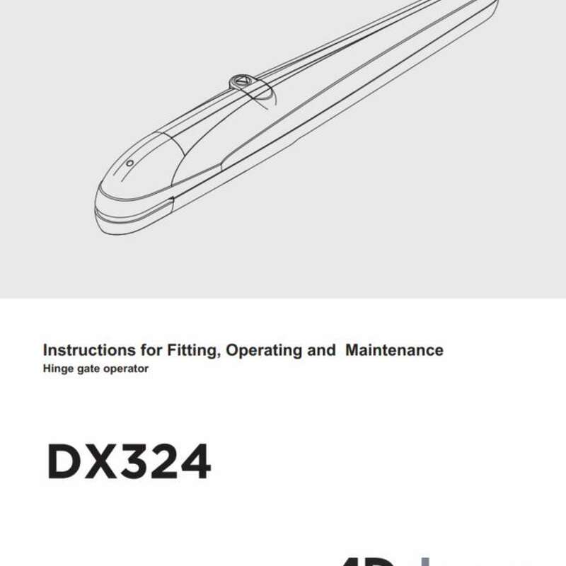 DX324 Motor Manual